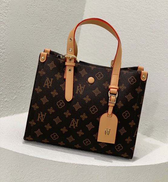 

new vintage print handbag casual shoulder corssbody messenger bags large tote bag borsa vintage grande bag