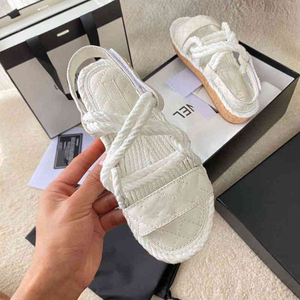

women's casual sandals sandals rope buckle flats roman style cool and breathable slippers silver black white in summer
