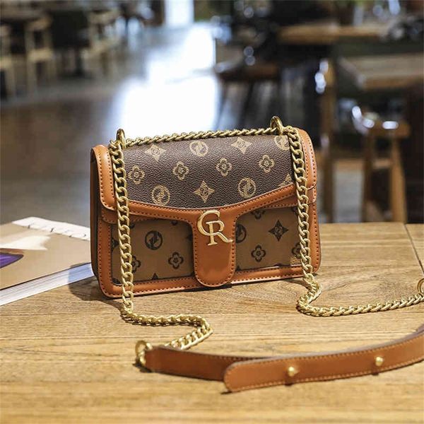 

fashionable old material small square women's fashion red same style versatile chain single messenger 80% off purse sales