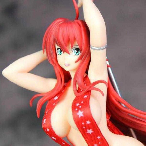 

huiya01 25cm high school dxd rias gremory pole dancing pvc model toy for girl boy gift japanese anime figures action & toy figures q0722