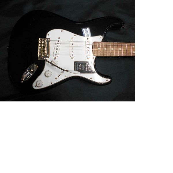 

player strat pf / blk strat black) electric guitar