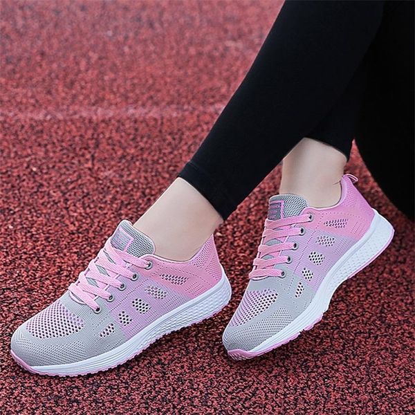 

women's sneakers casual shoes woman breathable vulcanized female platform women chaussure femme 220816, Black;white