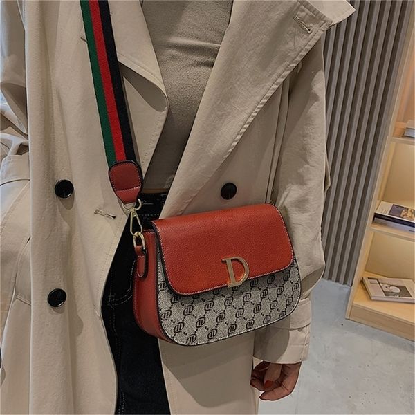 

fashion contrast color one small versatile high-grade messenger 80% off shop online