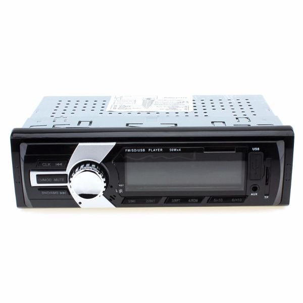 Car Audio Nero 12V In-Dash FM Car Auto Input Ricevitore Stereo 50W x 4 Display LCD SD USB MP3 WMA Radio Player