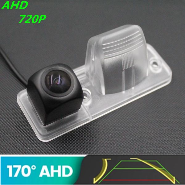 

ahd 720p trajectory fisheye car rear view camera for volkswagen vw t4 multivan transporter caravelle business reverse vehicle monitor