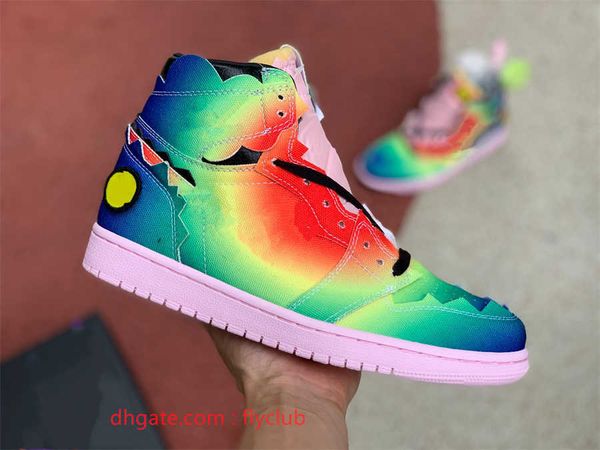 

designers 1 1s sports basketball shoes jumpman men women turbo green twist obsidian bio hack fearless pine green dark mocha stag, Black