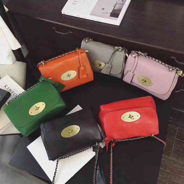 

large size new luxury famous brand design chain shoulder bag 100% genuine leather chain women handbag solid flap crossbody bags 220608