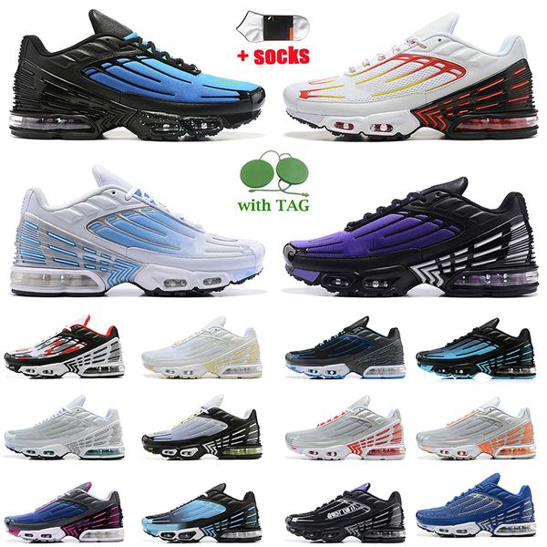 

women mens tn plus 3 running shoes fashion tuned tns laser blue white black trainer tn3 sneakers