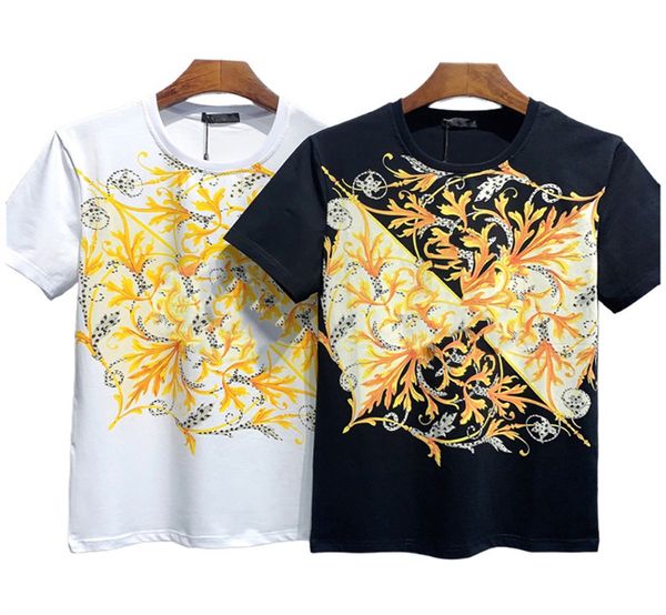 

22ss man summer mens women designers t shirts loose tees fashion brands man s casual shirt luxurys clothing street shorts sleeve clothes ts, White;black