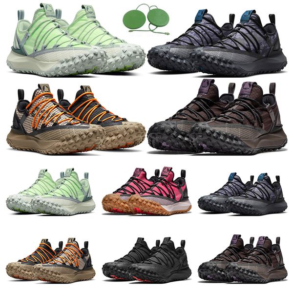 

acg mountain fly low mens womens running shoes outdoor black anthracite flash crimson brown basalt sea glass green abyss men trainers sports