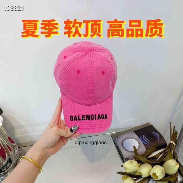 

balencaigass ball caps ball paris b letter printed summer new paris soft with high appearance and lovely foreign style duck tongue for men a, Blue;gray