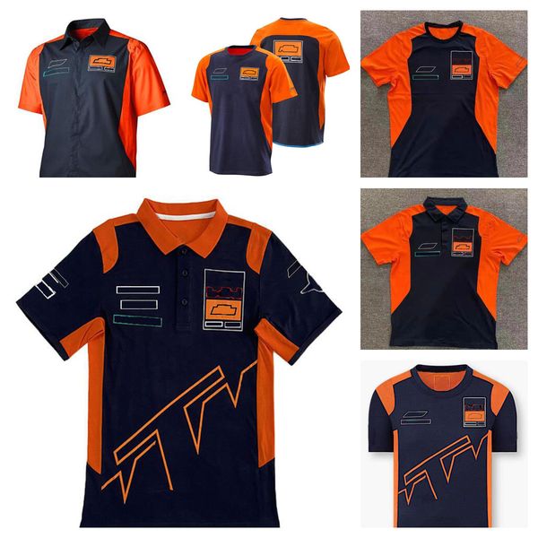 

f1 racing jersey summer short-sleeved t-shirt same style customization