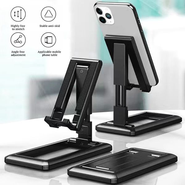 

luxury designer foldable tablet holder deskmobile phone stand adjustable desk bracket smartphone stand for ipad iphone samsung