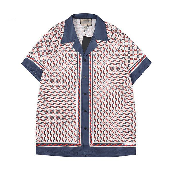 

mens casual shirts short sleeve shirt beach style stitching colorful classic business t-shirt button lapel., White;black