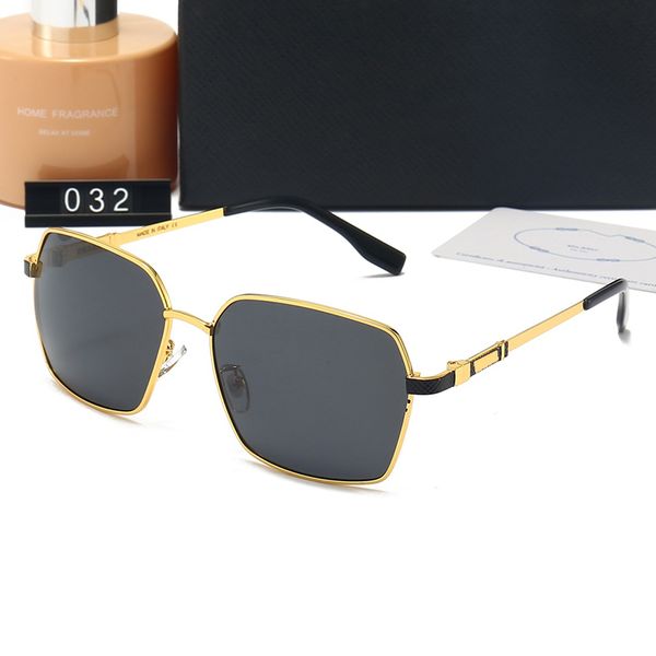 

men's classic sunglasses polarized inner blue coating lens metal frame outdoor travel driving travel sun glasses uv protection with cas, White;black