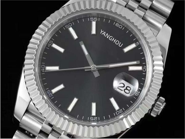 

super clean factory men watch diw datejust 126334 126330 eta 3235 movement auto luminous wristwatch 904l 41mm model mechanical fashion water, Slivery;brown