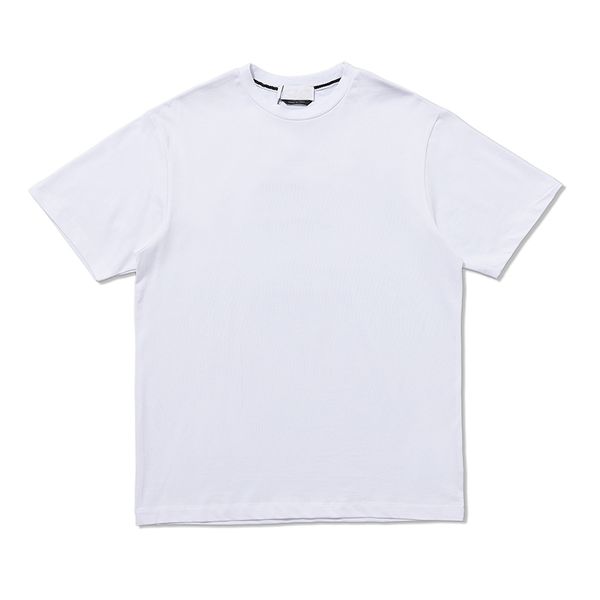 

men's t-shirts *2030 japanese simple solid color embroidery joker casual round neck loose short sleeve summer couple t-shirt, White;black