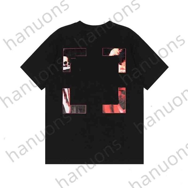 

clothing t shirt offs men's t-shirts religious oil painting short sleeve men arrow geometric t-shirt women tee printed letter x on the, White;black