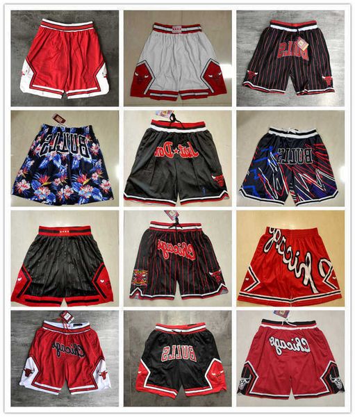 

chicago''bulls''men throwback basketball shorts pocket''nba''shorts, Black