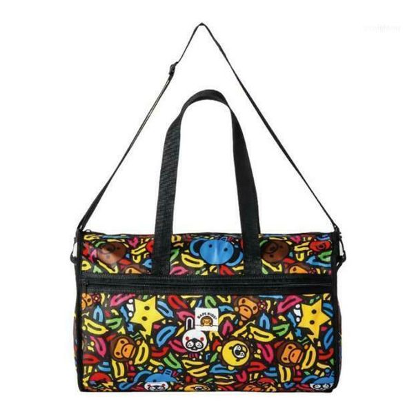 Moda ly çocuk erkek kız küçük maymun hayvan hayvanat bahçesi muz omuz çantası alışveriş çantaları hediyeler seyahat çantası1