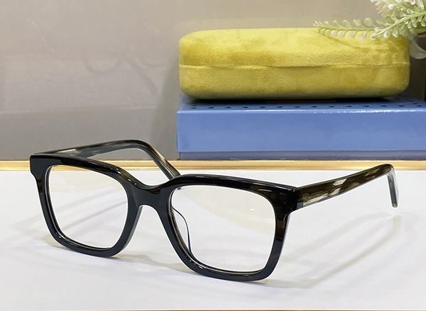 Computer-Lese-Sonnenbrille für Damen, Herren, schlichtes Design, Schildpatt, Premium-Holz, klare Gläser, modische Myopie-Brille, Anti-Blaulicht-Augenschutz