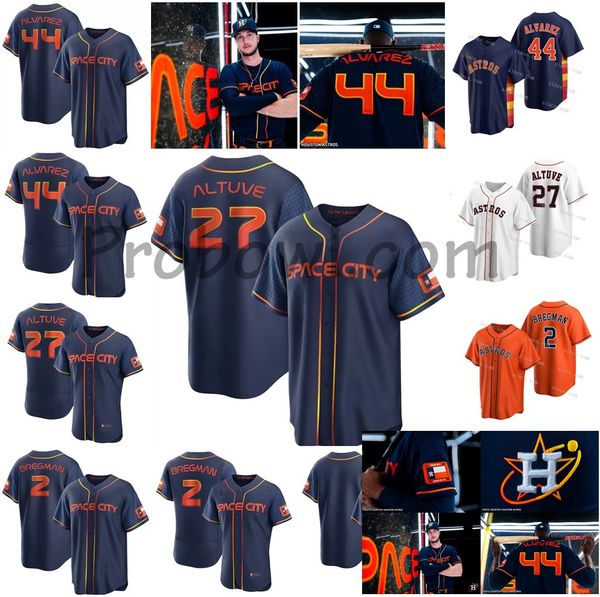 

houston alex bregman jersey astros 2022 space city connect michael brantley yuli gurriel jose altuve maldonado justin verlander jeremy pena, Blue;black