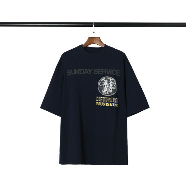 

22ss washed graphic print t shirt men women fashion summer tees, White;black