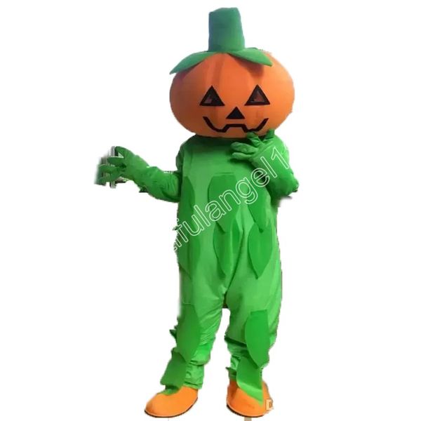 Halloween Abóbora mascote personagem traje dos desenhos animados pelúcia animal anime tema caráter adulto tamanho Natal carnaval festival fantasia vestido