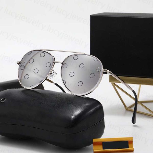 

designer fashion sunglasses for woman man classic goggle beach sun glasses luxury eyewear round adumbral 8 color optional, White;black