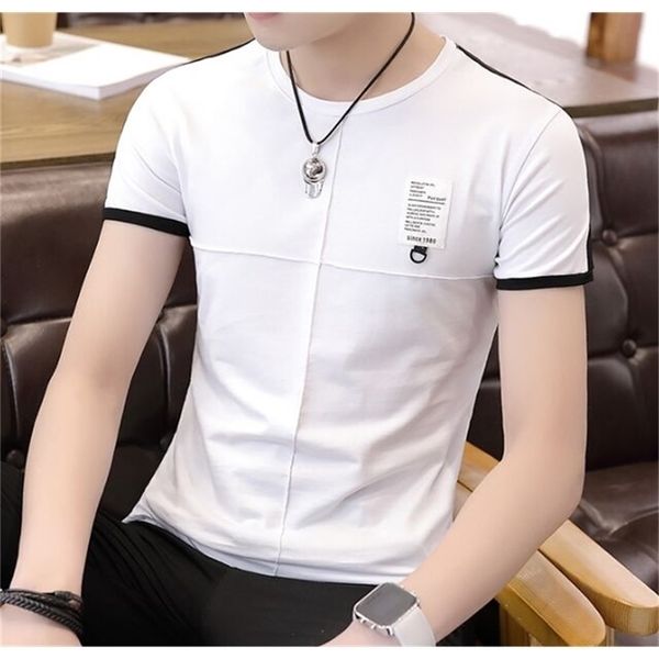 

aviv#xinwei men clothing with collar section of thin autumn outer coat soil sleeved shirt 210331, White;black