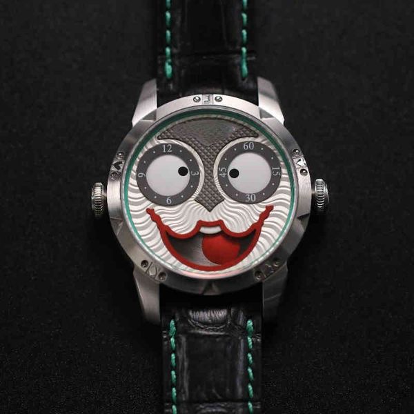 

luxury watches for mens mechanical watch kon3sta5ntin ch2ay2kin jo5ker watch swiss brand geneva wristatches, Slivery;brown