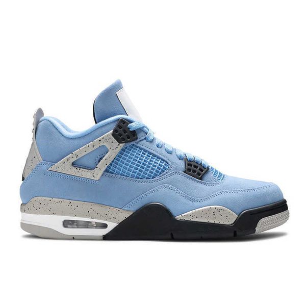 

4s red thunder basketball shoes jumpman 4 university blue white sail black cat green metallic bred mens trainers sport1lz6