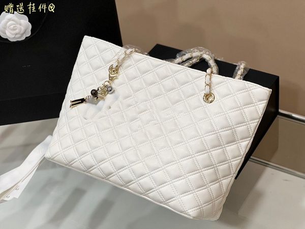 

women's designers shoulder bag luxury tote purse handbag message bags cluth brand classic lady leather crossbody quilted double 36cm