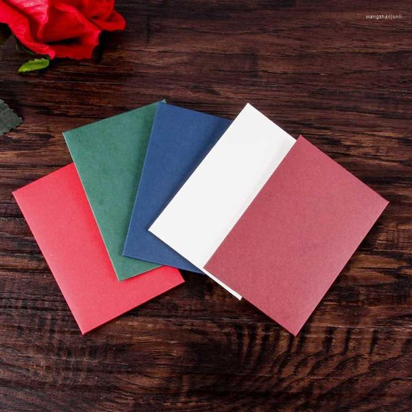 Geschenkpapier Mini Vintage Romantischer Papierumschlag für Studenten Niedlicher ID-Kartenhalter Hochzeit Scrapbooking Briefgeschenke 10 teile / satzGeschenk