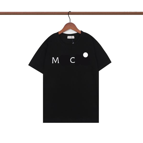

designer mens graphic t shirts luxury women summer tees fashion trend pure cotton breathable short-sleeved t-shirts 1500ug, White;black