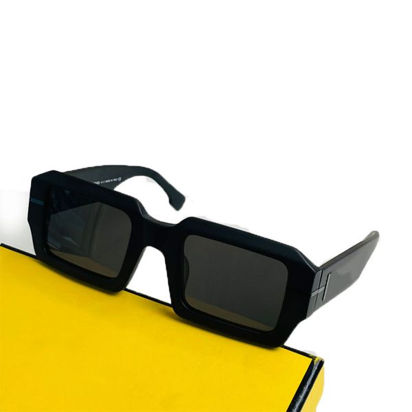 

locs sunglasses men women designer vintage plate full frame fe 40045 fashion plating temples brand glasses uv400 original ki9q, White;black