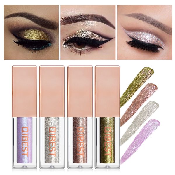 Ombretto glitterato a 23 colori, trucco opaco, ombretto liquido impermeabile, strumento per trucco cosmetico luccicante