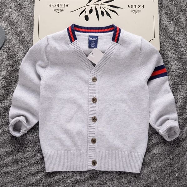 AD Herbst Winter Baumwolle Pullover Top Kinder Kleidung Jungen Mädchen Strickjacke Pullover Kinder Frühling Tragen Pullover LJ201128