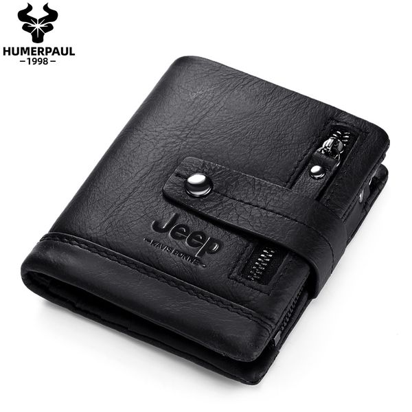 

humerpaul cowhide genuine leather men wallet coin purse mini card holder portfolio portomonee male walet pocket high quality, Red;black