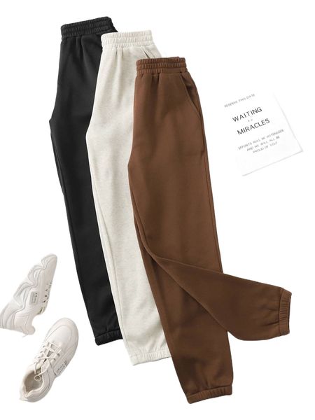 

3pcs wind-proof warming slant pocket sports pants j5df#, Gray
