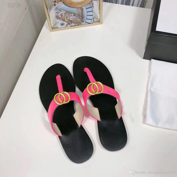 

classic men slippers big bee summer rubber bottom woman beach slides letter designer sandals metal button lazy lady loafers flip, Black