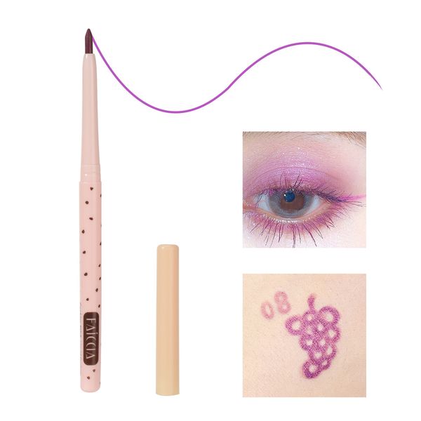 

eyeliner gel pen lying silkworm pen eye makeup tool s08 succulent grape 1pc
