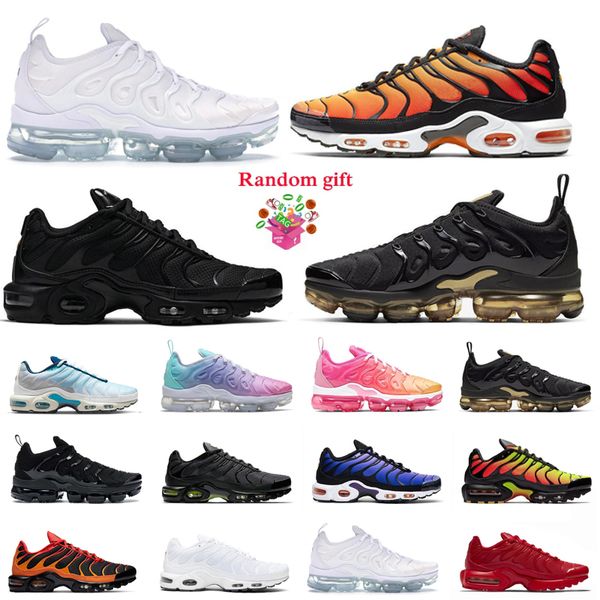 

tn plus running shoes men women mdark russet yolk sunset tn se triple black volt glow blue fury rainbow mens womens outdoor trainers sneaker