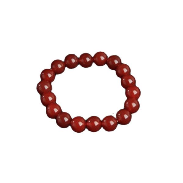 

genuine natural red agate bracelet agate bracelet, Silver