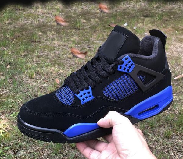

shoes 4 black blue men 4s canyon purple military sports original