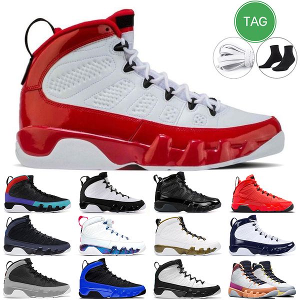 

men basketball shoes 9s 9 retro chile unc racer blue university gold dream it countdown pack gym red mens outdoor trainers sports sneakers, White;red