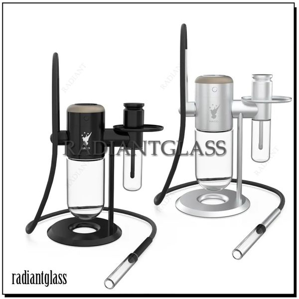 Schwerkraft Shisha Electric Glass Bong Wasserleitungen LED LED LIGHT VOMMANNETTE