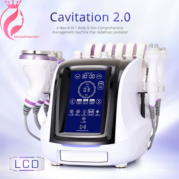 

effective strong 40k ultrasonic cavitation body sculpting slimming vacuum rf skin firm body lift laser pads machine