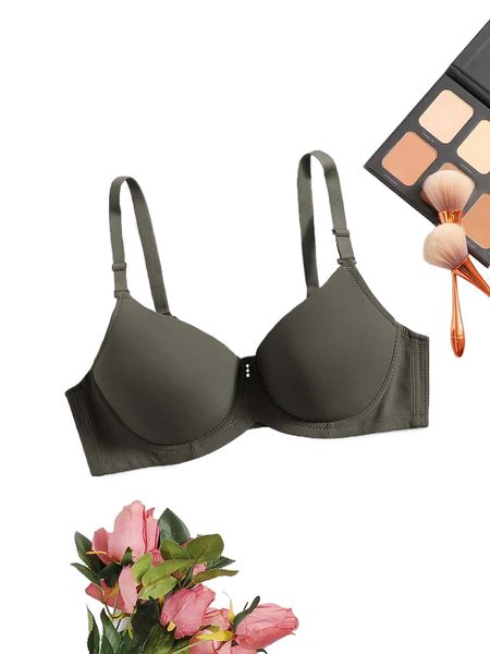 

plus push up underwire bra f02e#, Black;white