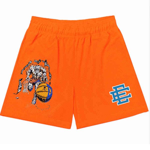 

eric emanuel men's fashion shorts brand ee classic basic new york city skyline luxury casual women men fitness sports pants workout mes, White;black